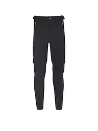 VAUDE | Pantaloni da trekking da uomo Farley Stretch T-Zip III Zip-Off | Nero
