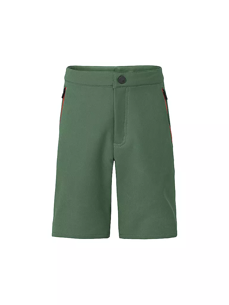 VAUDE | Pantaloni da trekking per bambini Slim Fit ZipOff | Verde scuro