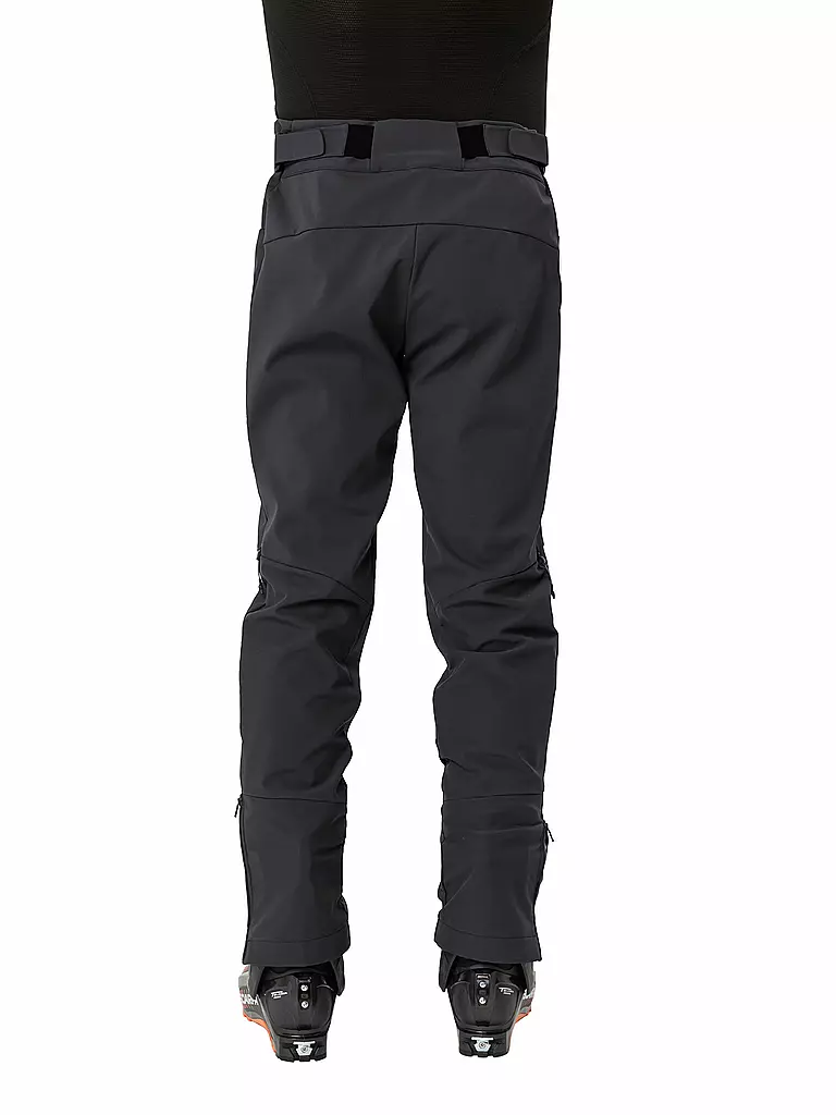 VAUDE | Pantaloni softshell da trekking da uomo Monviso Alpine | Nero