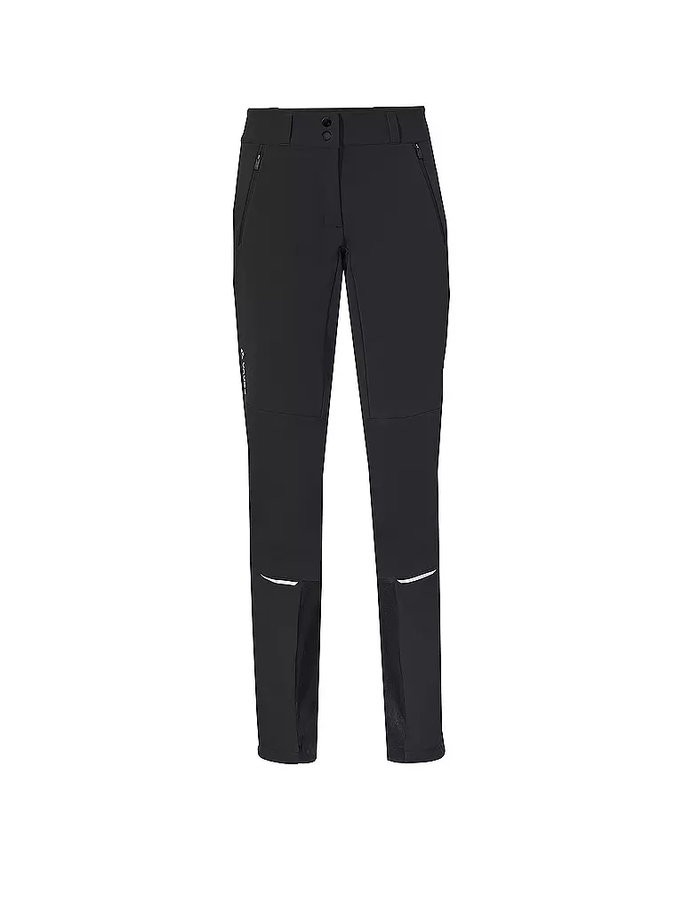 VAUDE | Pantaloni softshell da turismo Larice da donna | Nero