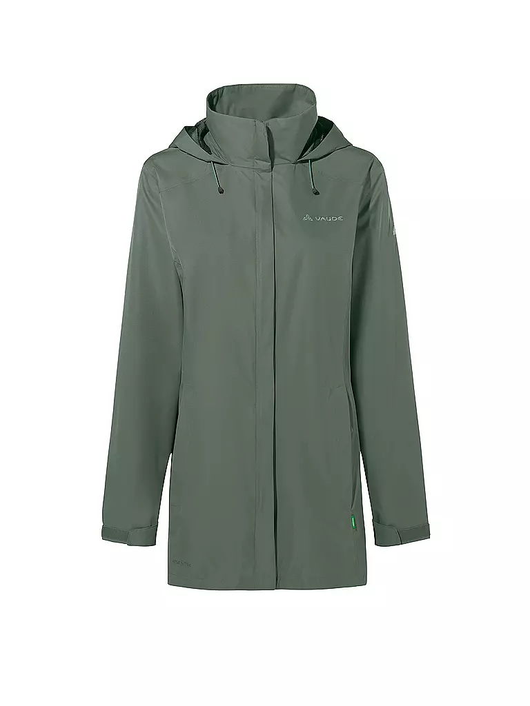 VAUDE | Parka invernale da donna Escape 2L con cappuccio | Verde scuro