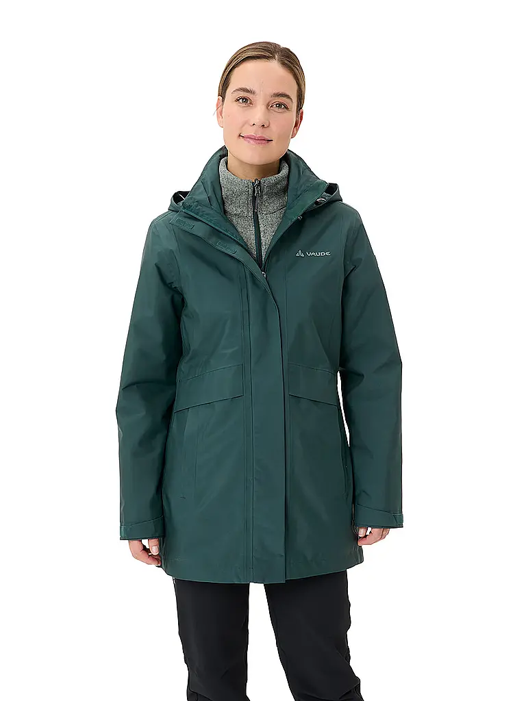 VAUDE | Parka invernale da donna Idris 3 in 1 con cappuccio |