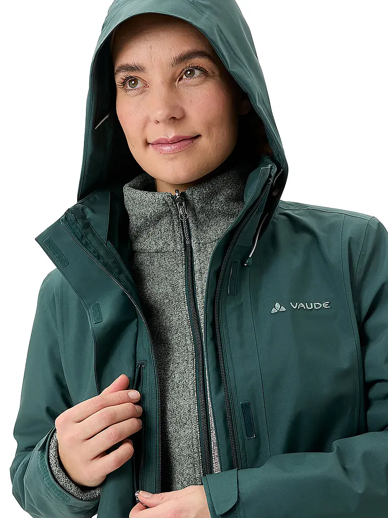 VAUDE | Parka invernale da donna Idris 3 in 1 con cappuccio |