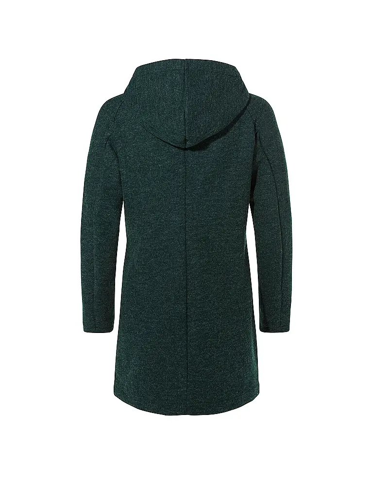 VAUDE | Parka invernale da donna Tinshan III Woolmix con cappuccio | Verde scuro
