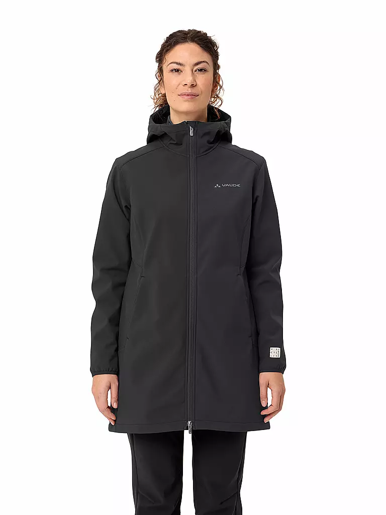 VAUDE | Softshellparka da donna Moena caldo con cappuccio | 