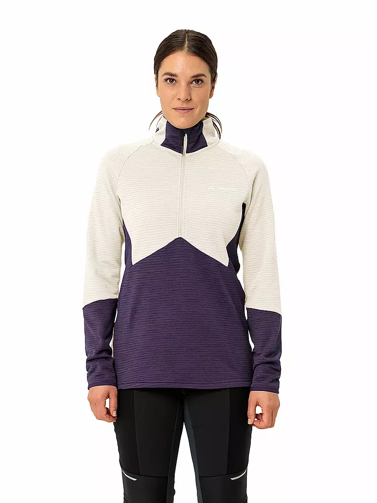 VAUDE | Zipshirt da turismo da donna Larice Fleece |