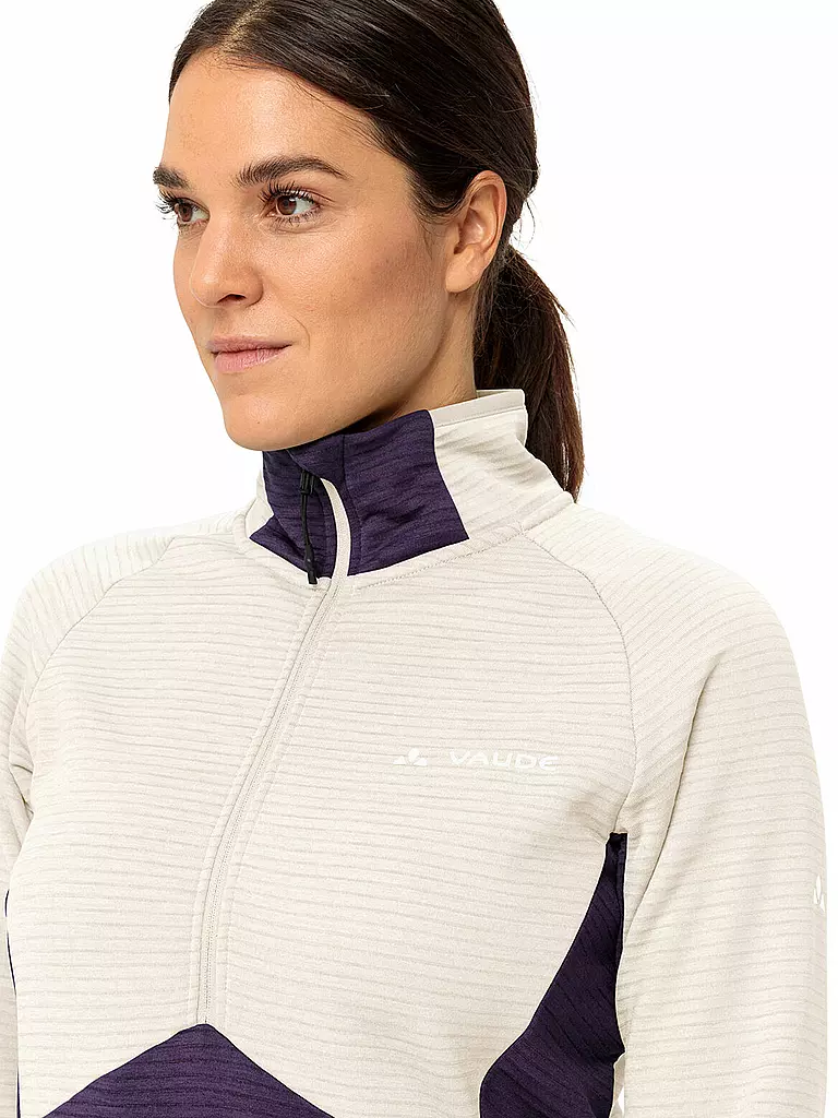 VAUDE | Zipshirt da turismo da donna Larice Fleece |