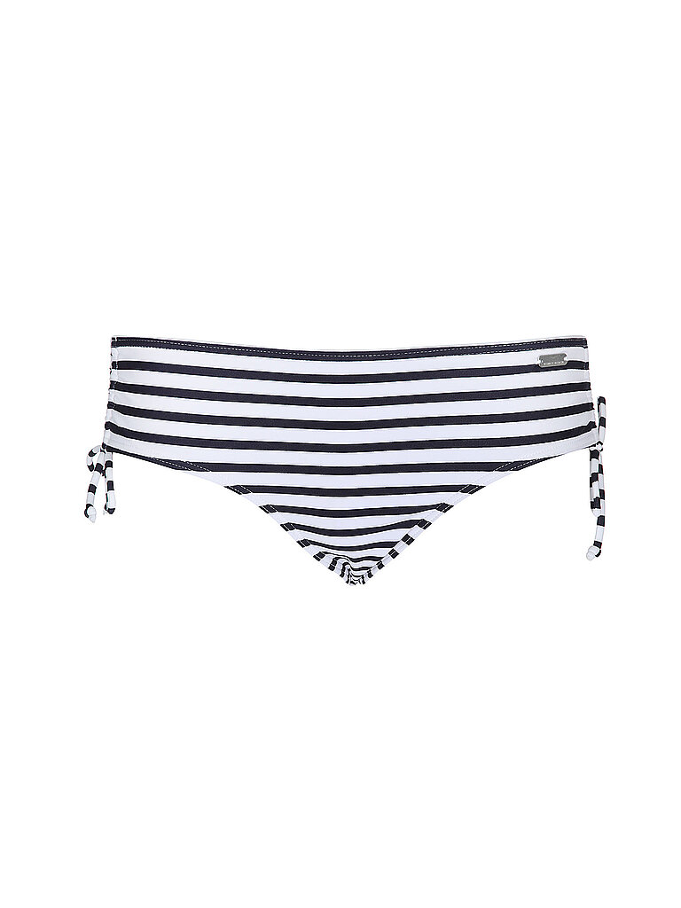 Slip bikini da donna con arricciatura blu 34