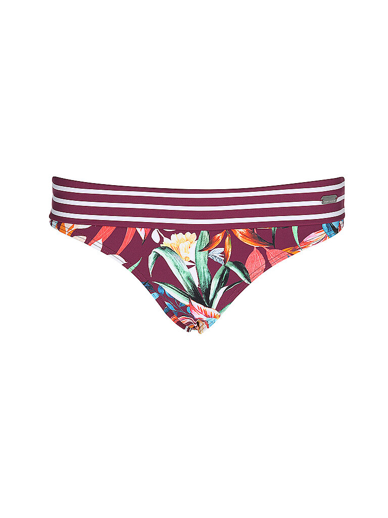 Bikini da donna rosso scuro 34