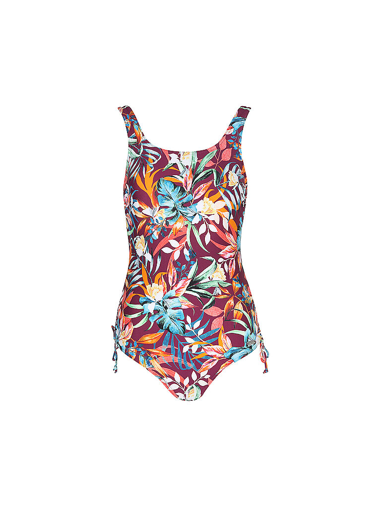 Costume da bagno da donna rosso scuro 42D