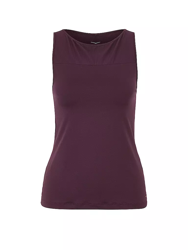 VENICE BEACH | Damen Fitnesstank Cori | Rosso scuro