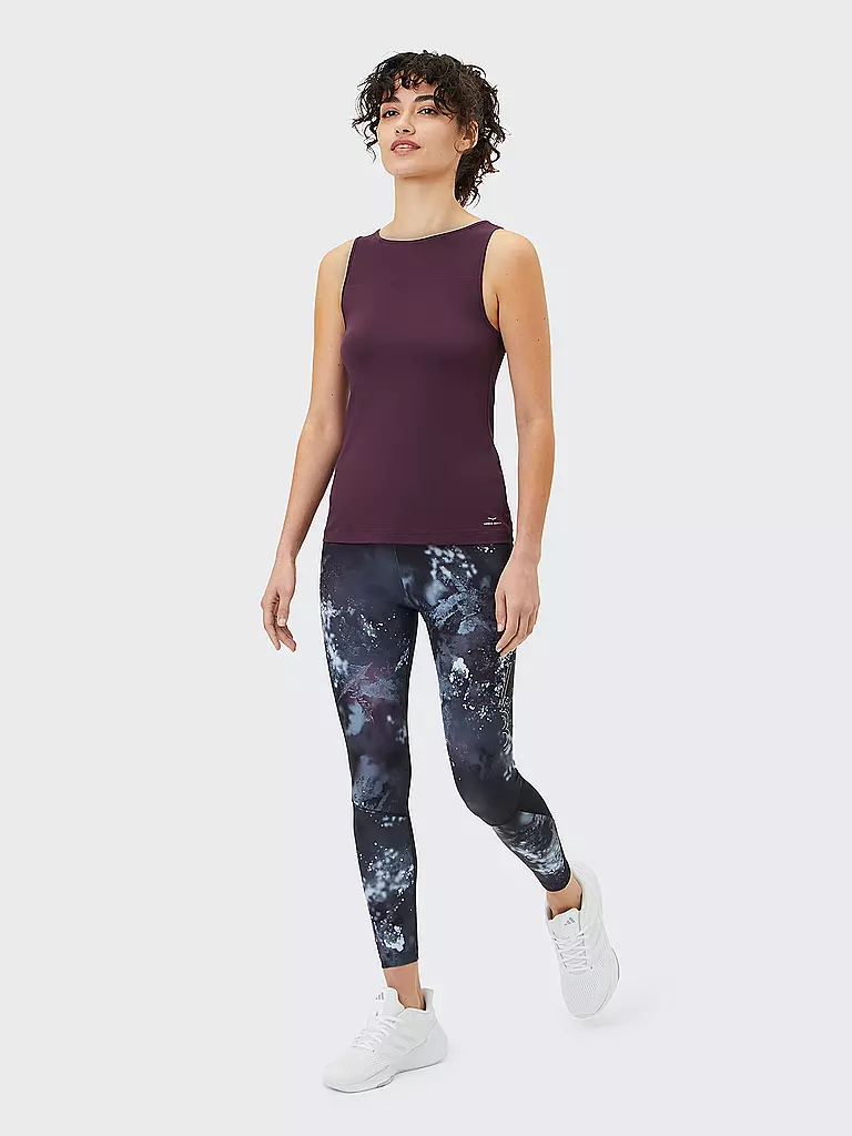 VENICE BEACH | Damen Fitnesstank Cori | Rosso scuro