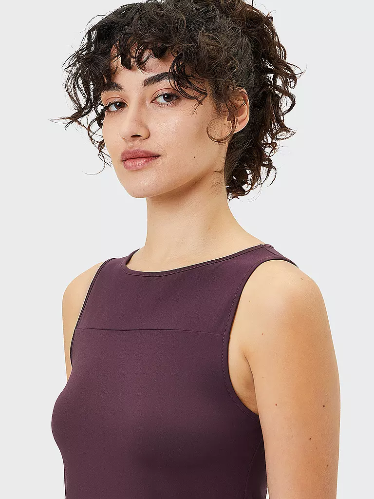 VENICE BEACH | Damen Fitnesstank Cori | Rosso scuro