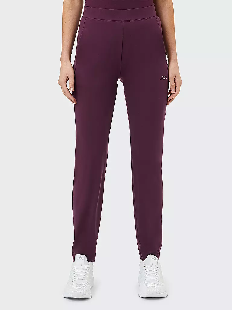 VENICE BEACH | Damen Fitnesstight Brandy | Rosso scuro