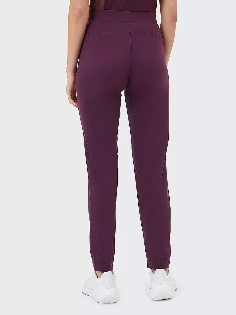 VENICE BEACH | Damen Fitnesstight Brandy | Rosso scuro