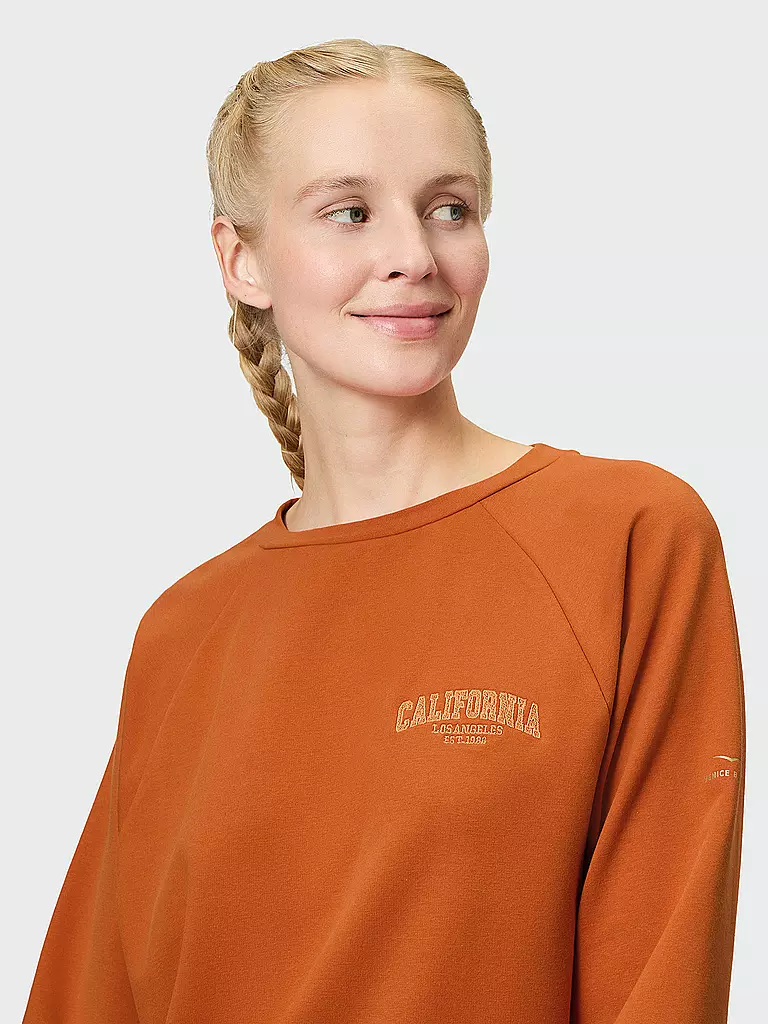 VENICE BEACH | Felpa fitness da donna Eartha | Arancione