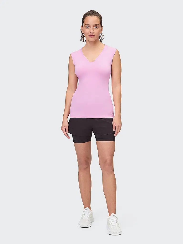 VENICE BEACH | Fitnessshirt da donna Eleam | Rosa