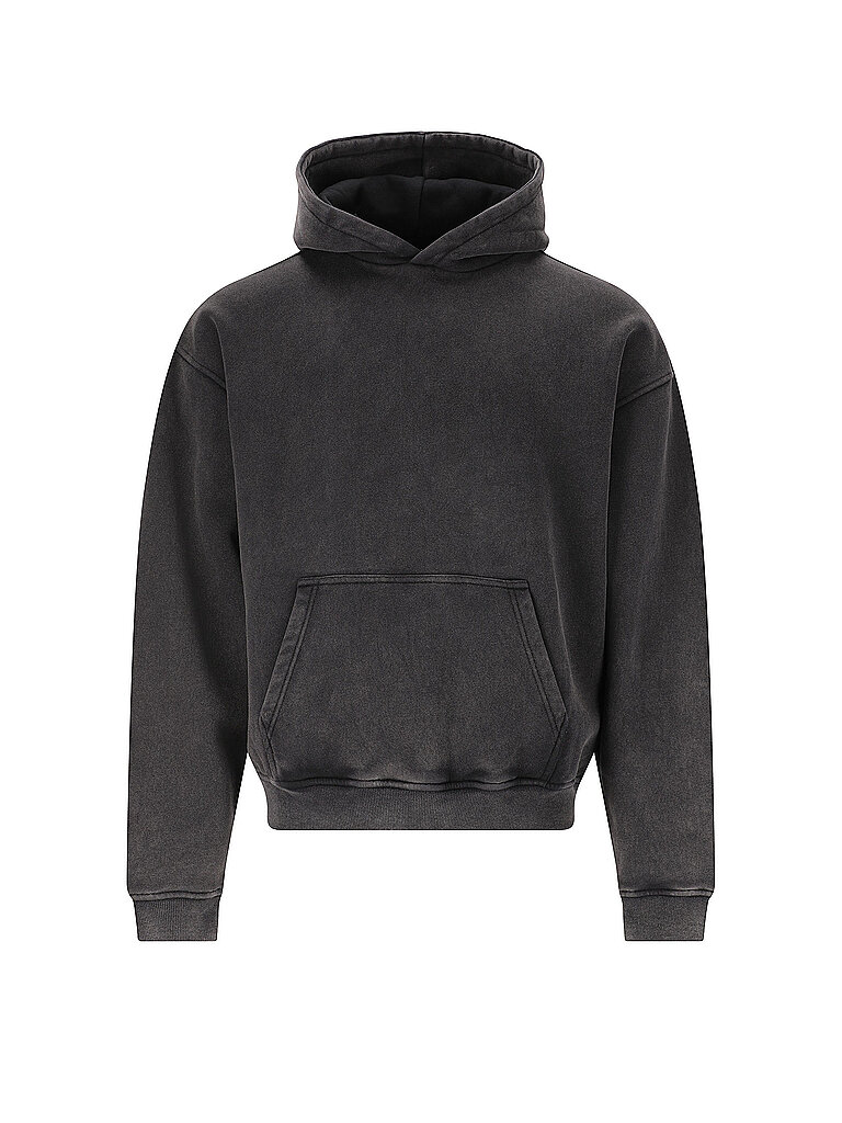 Felpa con cappuccio da uomo LLyod Washed nero L
