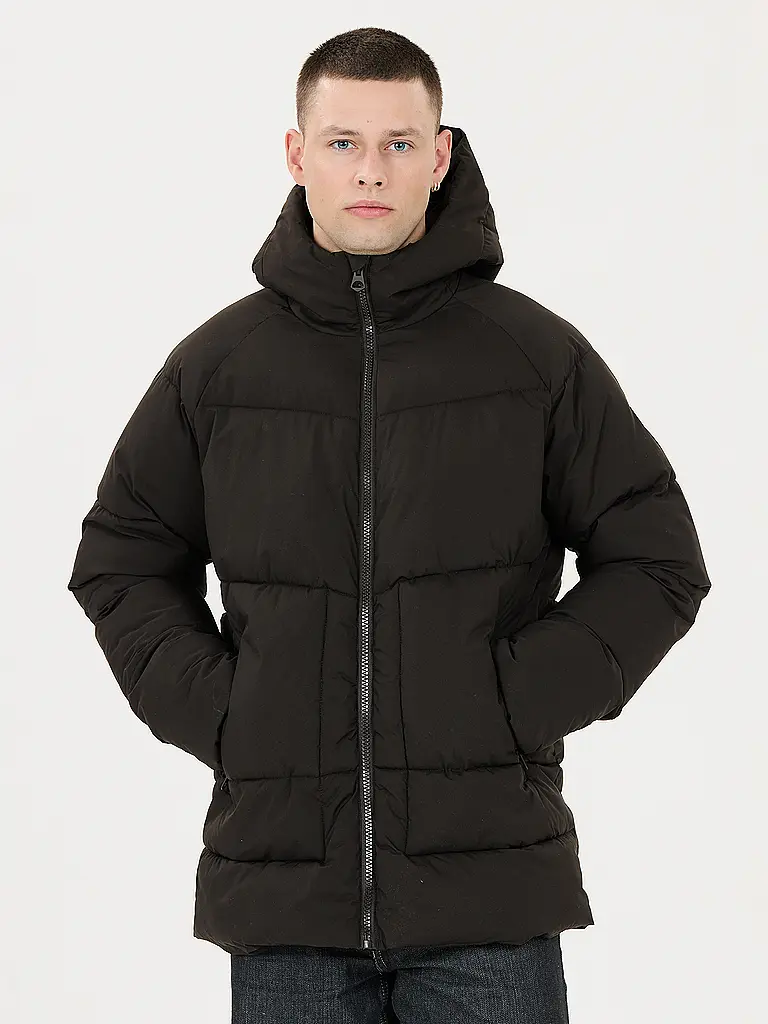 VIRTUS | Giacca casual da uomo Mackey Puffer con cappuccio |