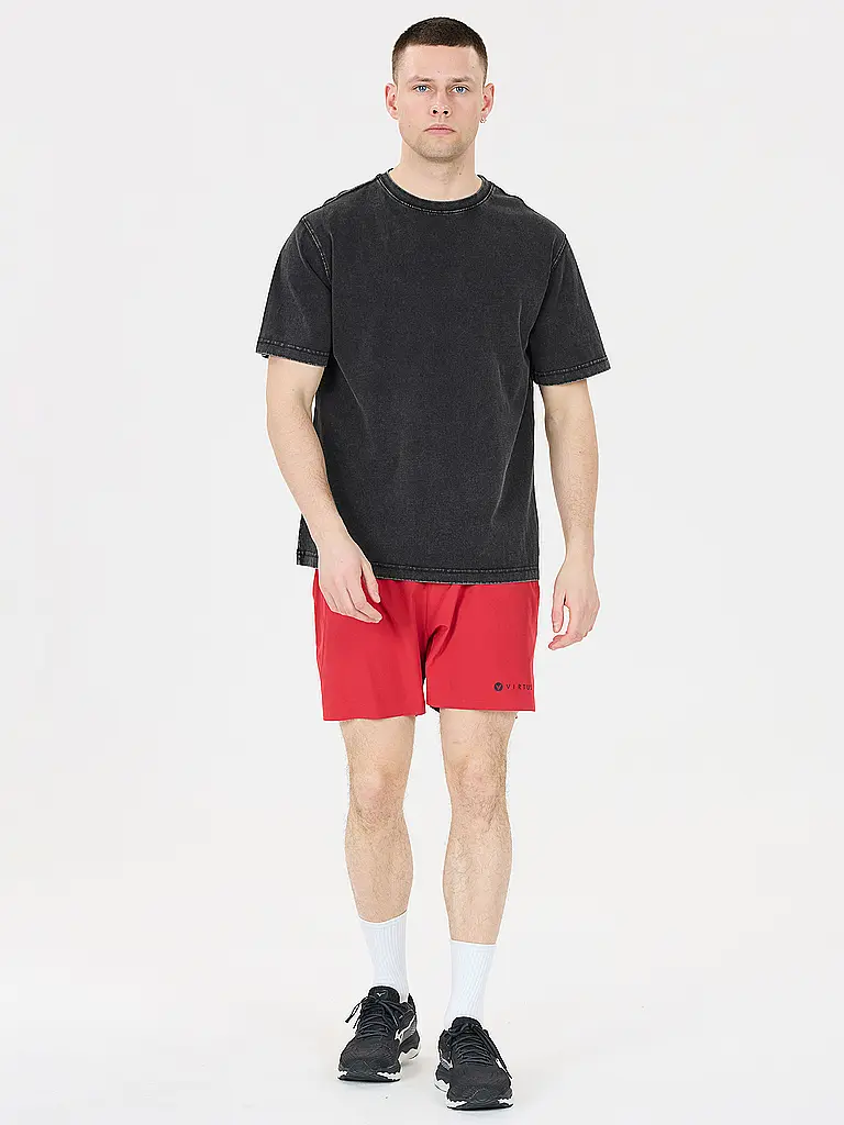 VIRTUS | T-shirt da uomo LLyod Washed | Nero