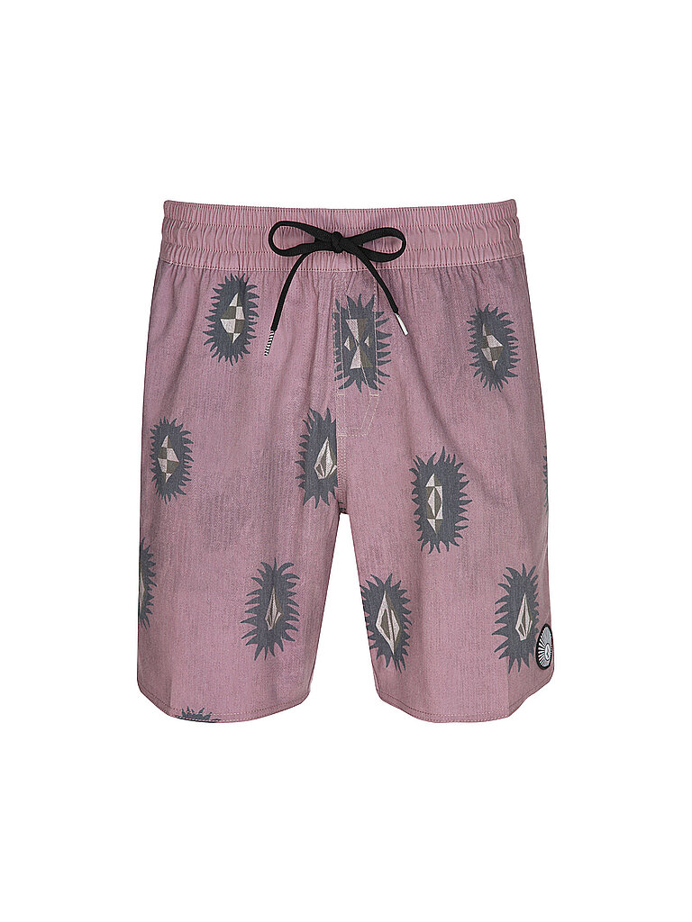 Pantaloncini da spiaggia da uomo Psyche Cotton rosa S