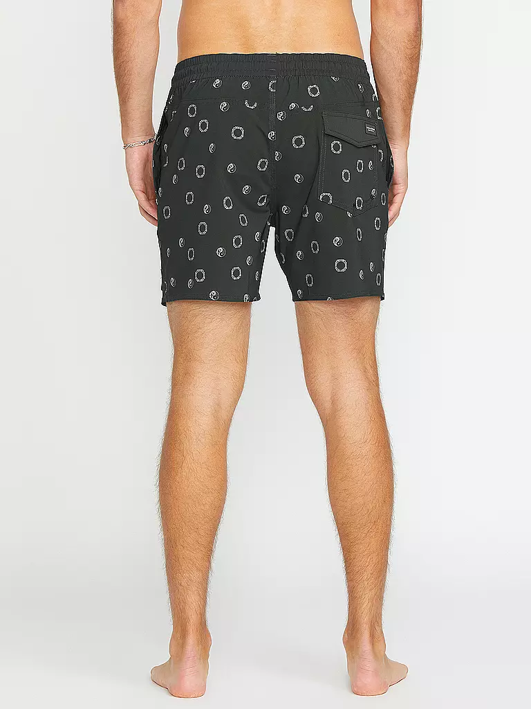 VOLCOM | Badeshort da uomo Lido Print Trunk 16 | Grigio