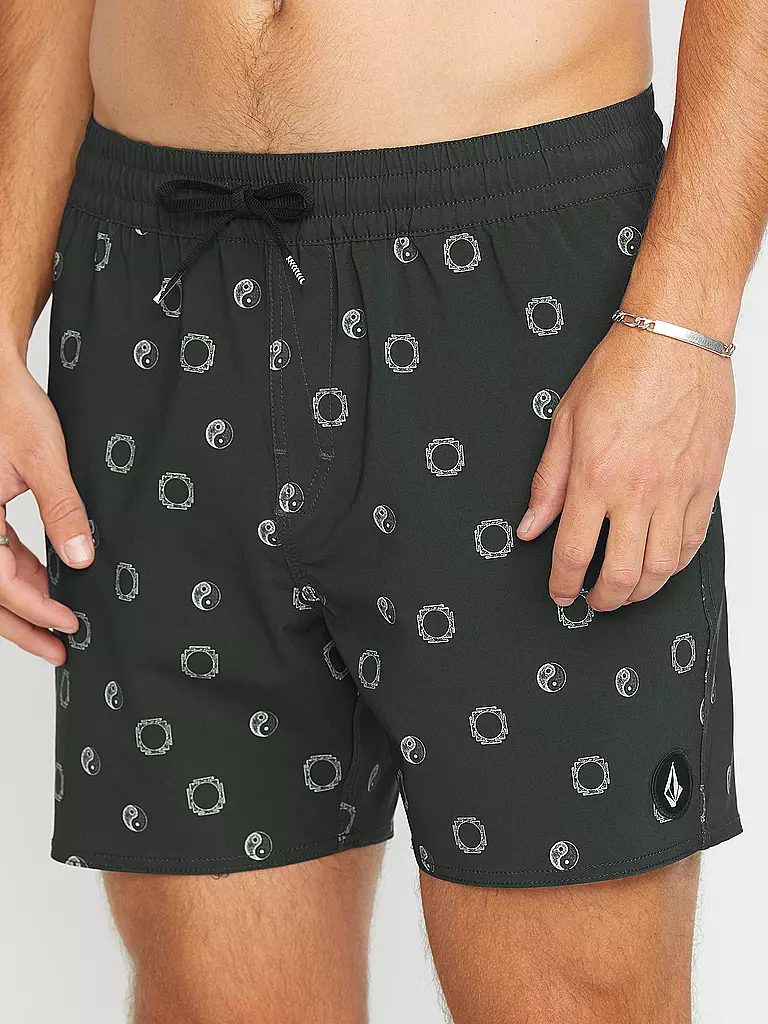 VOLCOM | Badeshort da uomo Lido Print Trunk 16 | Grigio