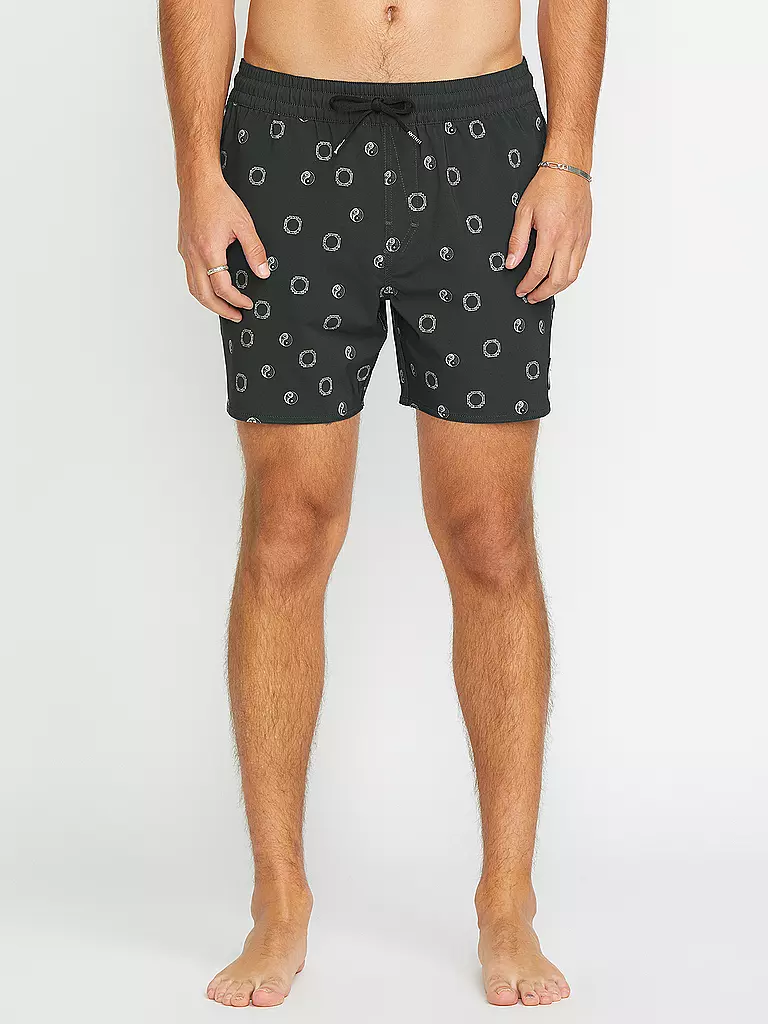 VOLCOM | Badeshort da uomo Lido Print Trunk 16 | Grigio
