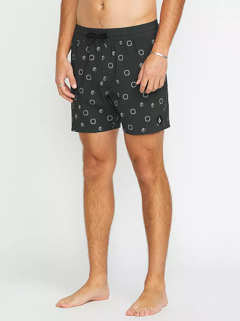 VOLCOM | Badeshort da uomo Lido Print Trunk 16 | Grigio