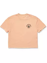 VOLCOM | Beachshirt da donna Dial Crop | Marrone chiaro