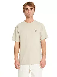 VOLCOM | Beachshirt da uomo Circle Blanks | Beige