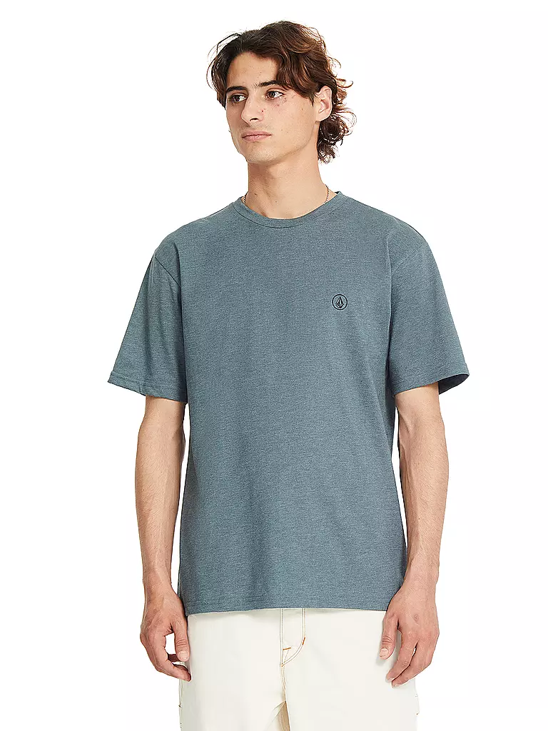 VOLCOM | Beachshirt da uomo Circle Blanks | Grigio