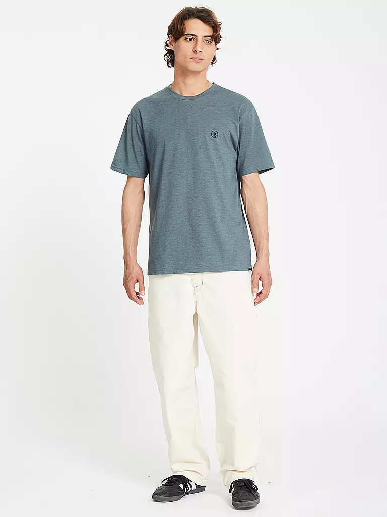 VOLCOM | Beachshirt da uomo Circle Blanks | Grigio