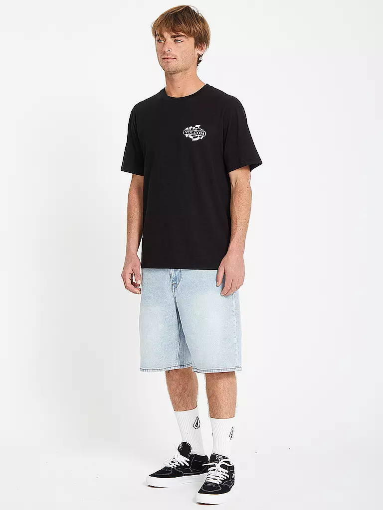 VOLCOM | Beachshirt da uomo Startlog BSC | Nero