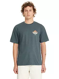 VOLCOM | Beachshirt da uomo Sure Thing HTH | Grigio
