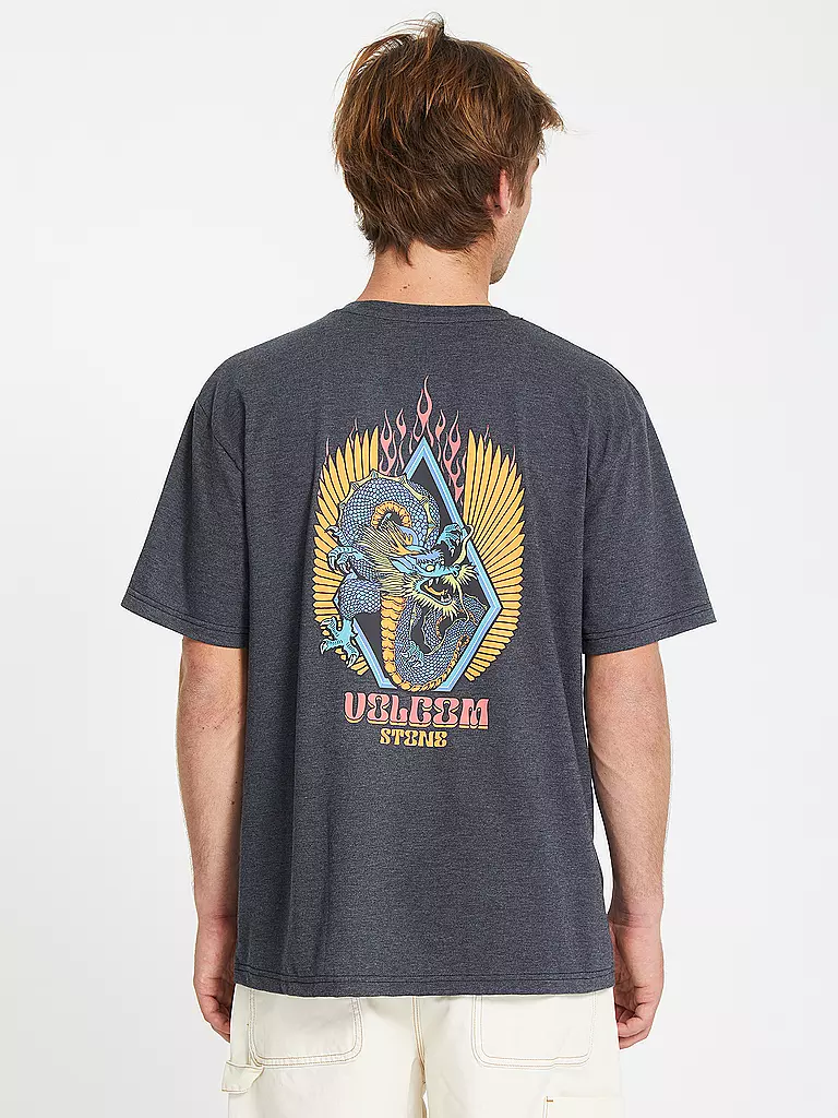 VOLCOM | Canotta da spiaggia da uomo Draggin Stone HTH | 