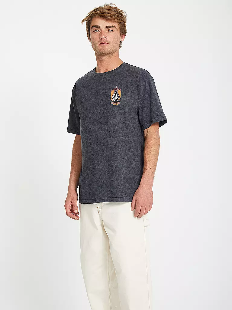 VOLCOM | Canotta da spiaggia da uomo Draggin Stone HTH | 