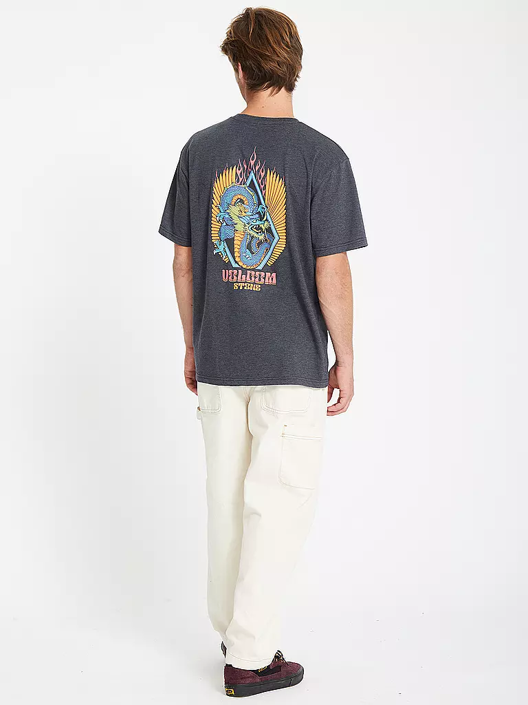 VOLCOM | Canotta da spiaggia da uomo Draggin Stone HTH | 