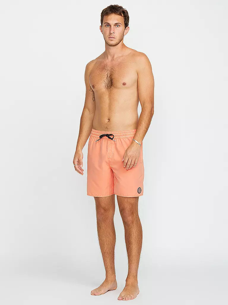 VOLCOM | Costume da bagno da uomo Center Trunk 17 | Corallo