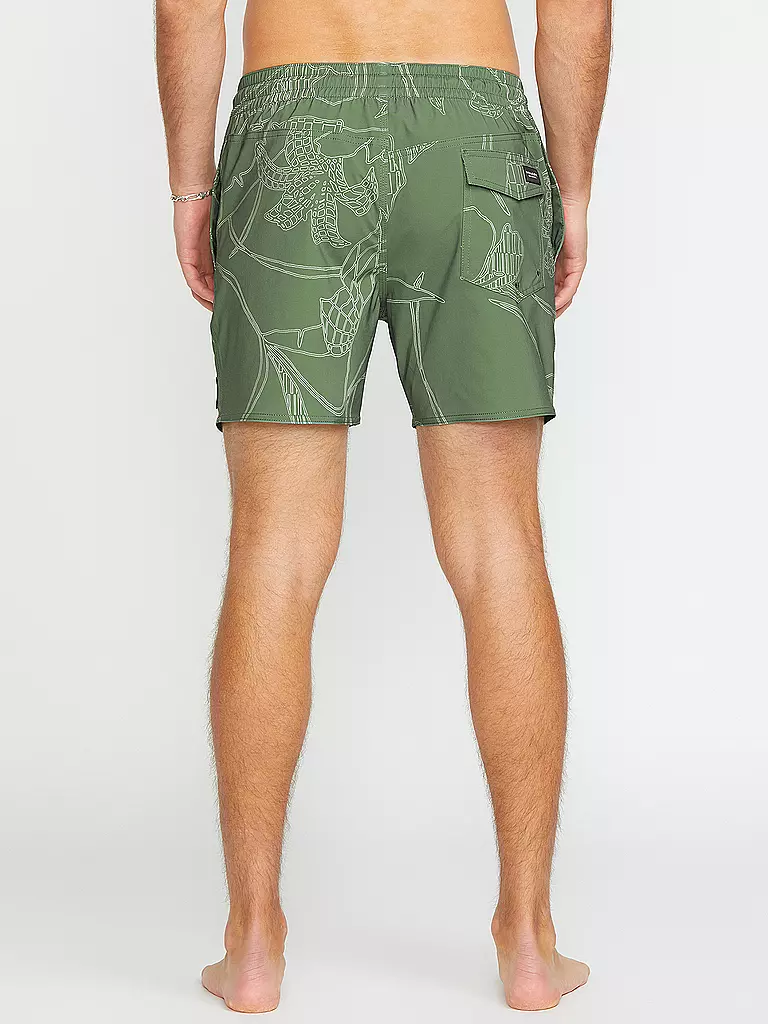VOLCOM | Costume da bagno da uomo Lido Print Trunk 16 | 