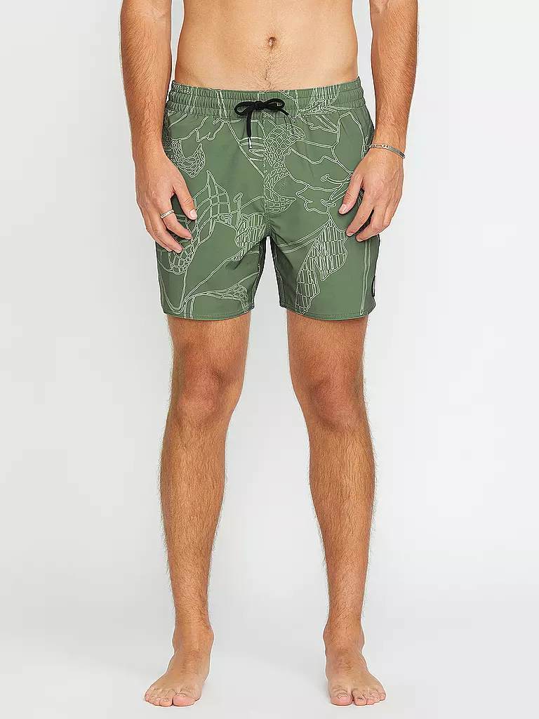 VOLCOM | Costume da bagno da uomo Lido Print Trunk 16 | 