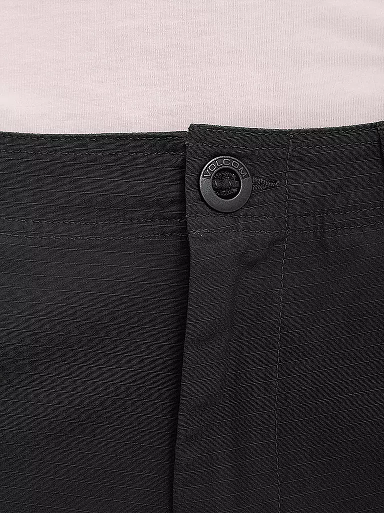 VOLCOM | Herren Bermuda Grande Barracks Cargo | Nero