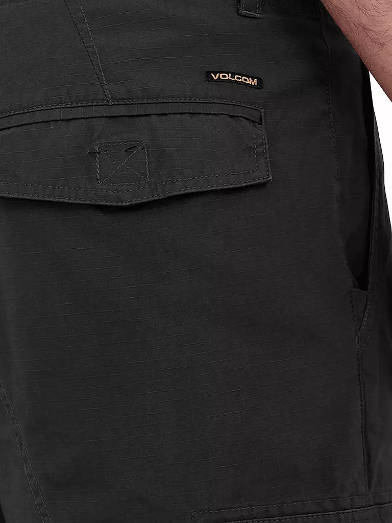 VOLCOM | Herren Bermuda Grande Barracks Cargo | Nero