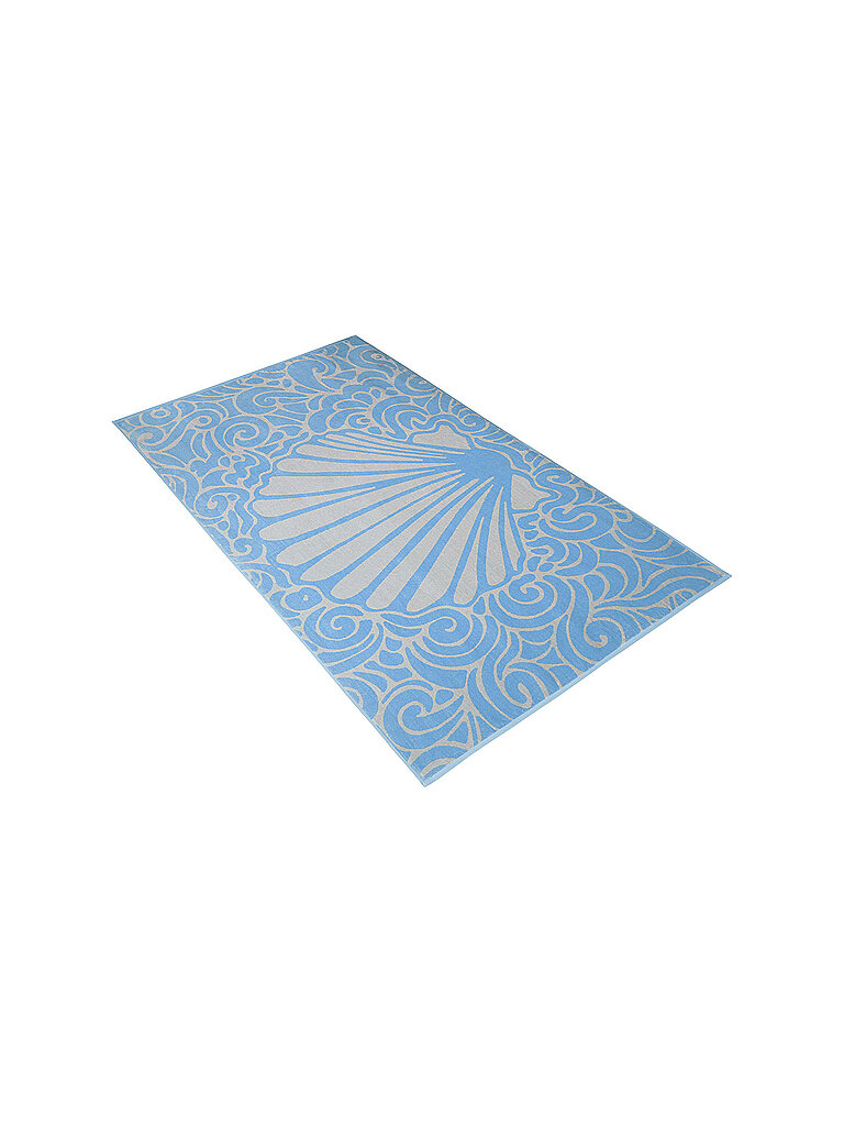 Badetuch Aqua Flow 100x180cm blu