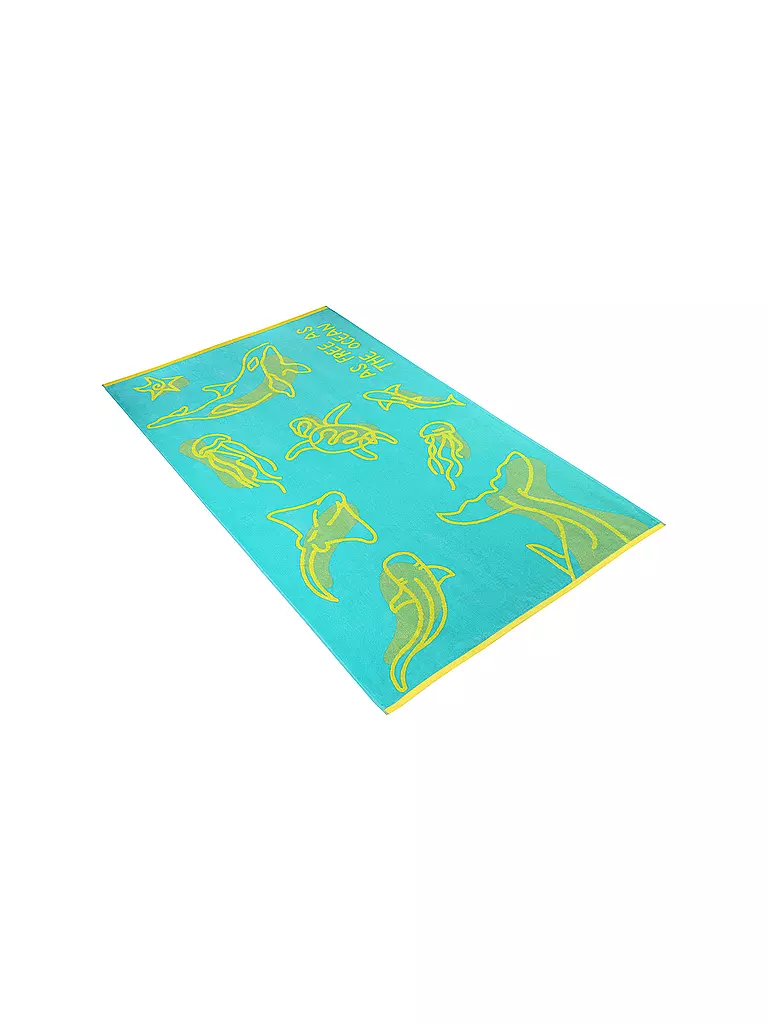 VOSSEN | Telo da bagno Free Ocean | Turchese