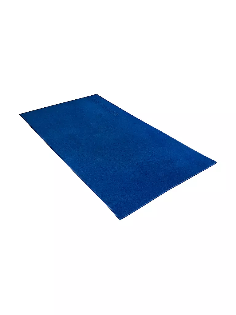 VOSSEN | Telo mare in velluto "Beach Club" 100x180 cm | Blu