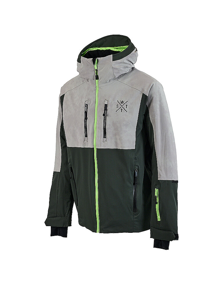 Giacca da sci da uomo Blow verde scuro S