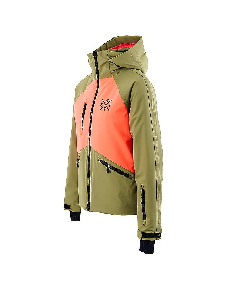 WATTS | Damen Skijacke XPeak | Oliva