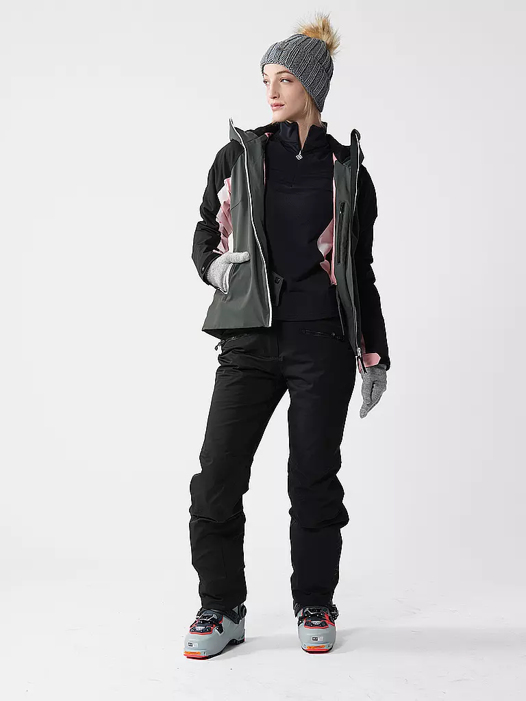 WATTS | Giacca da sci da donna X-Ice | Verde scuro