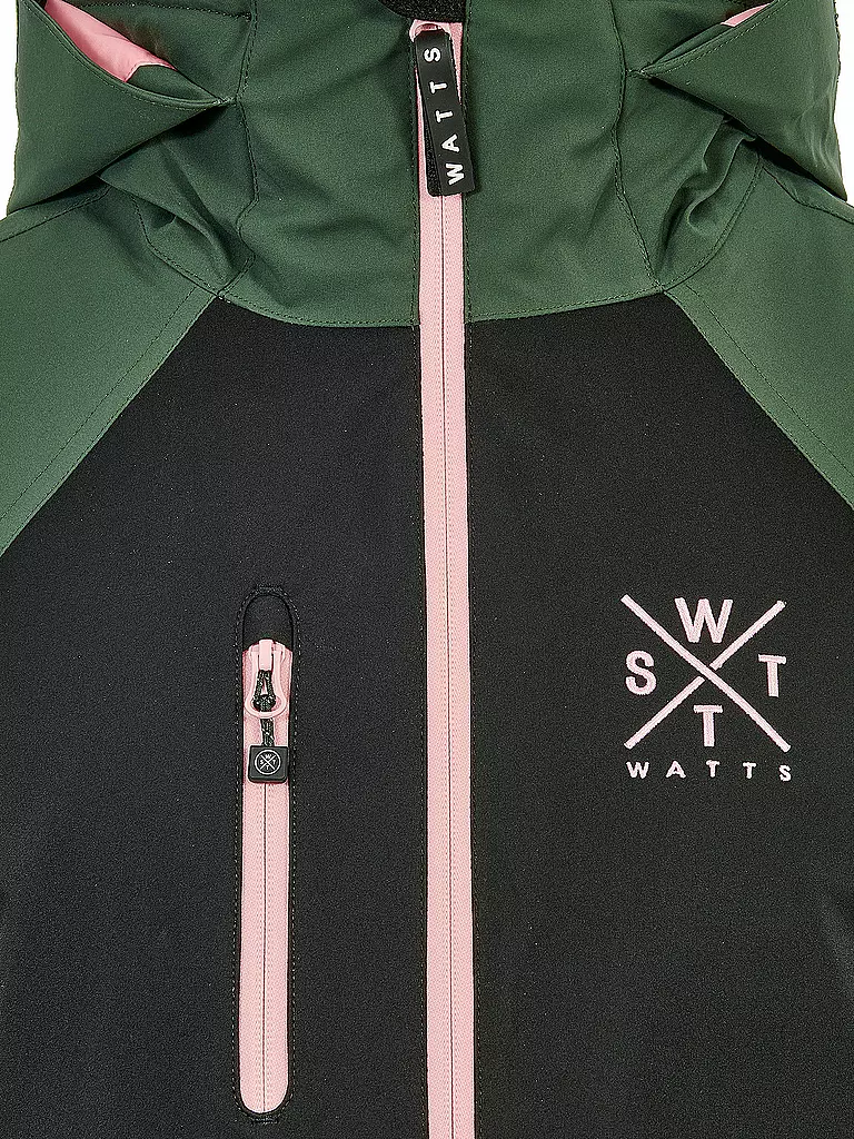 WATTS | Giacca da sci da donna X-Summit | Verde scuro
